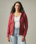 Women's Classic Full Zip - Valentines - Washed Red